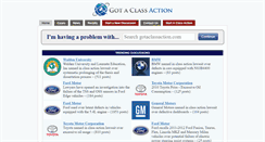 Desktop Screenshot of gotaclassaction.com